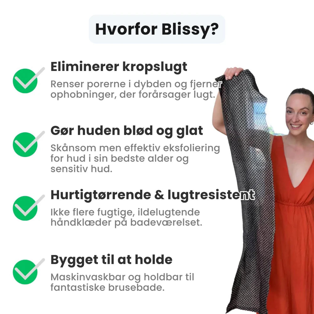 Lucents™ Eksfolierende Antibakteriel Badehåndklæde