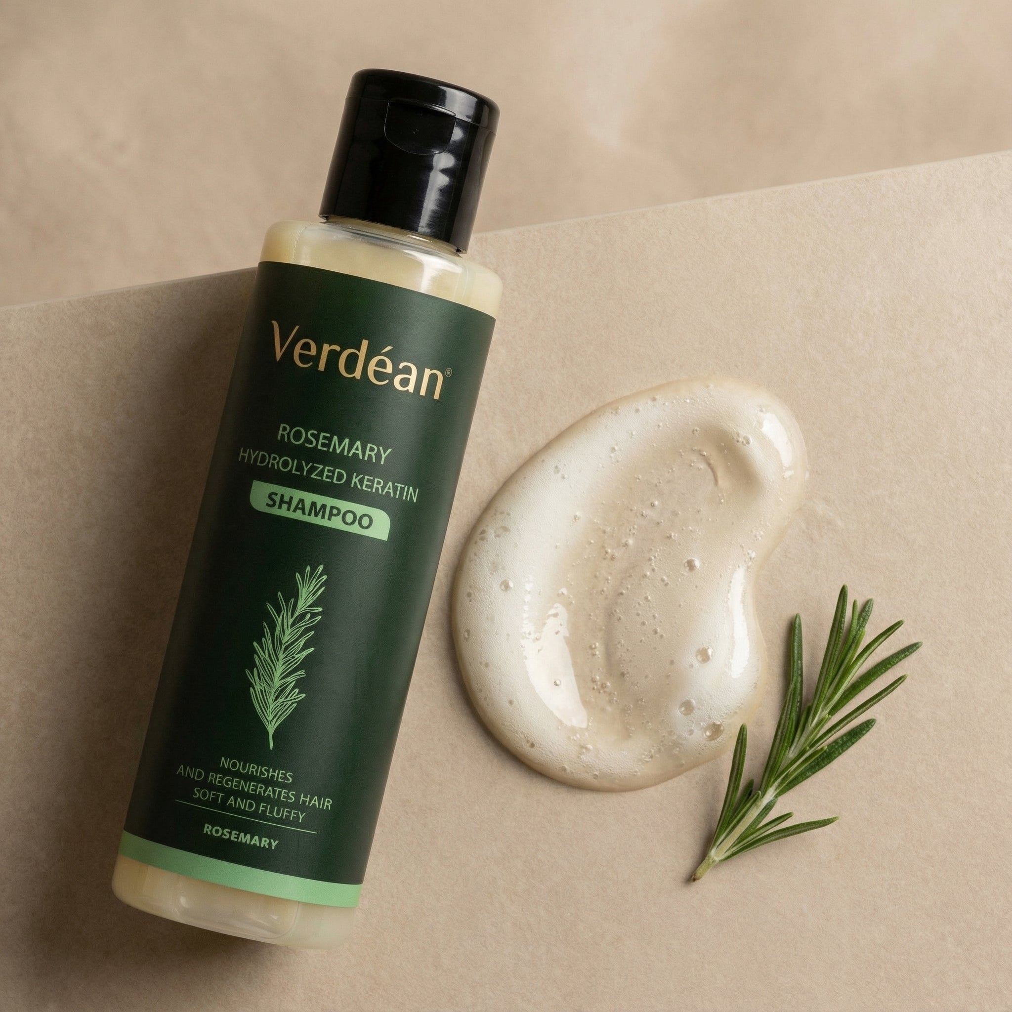 Verdéan™ Rosemary Shampoo Naturlig styrke, volumen og pleje til dit hår