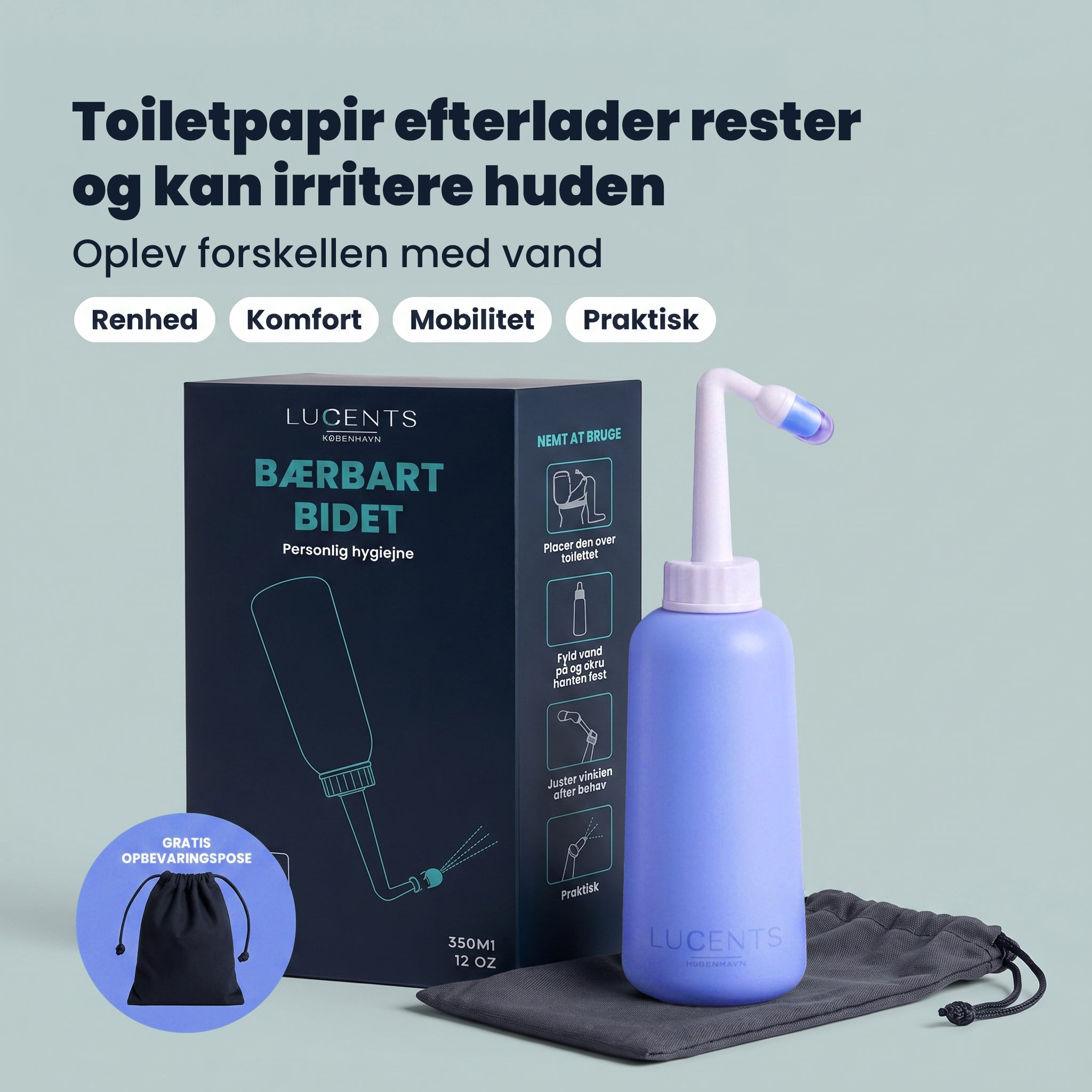 Lucents™ CleanFlow Bidet