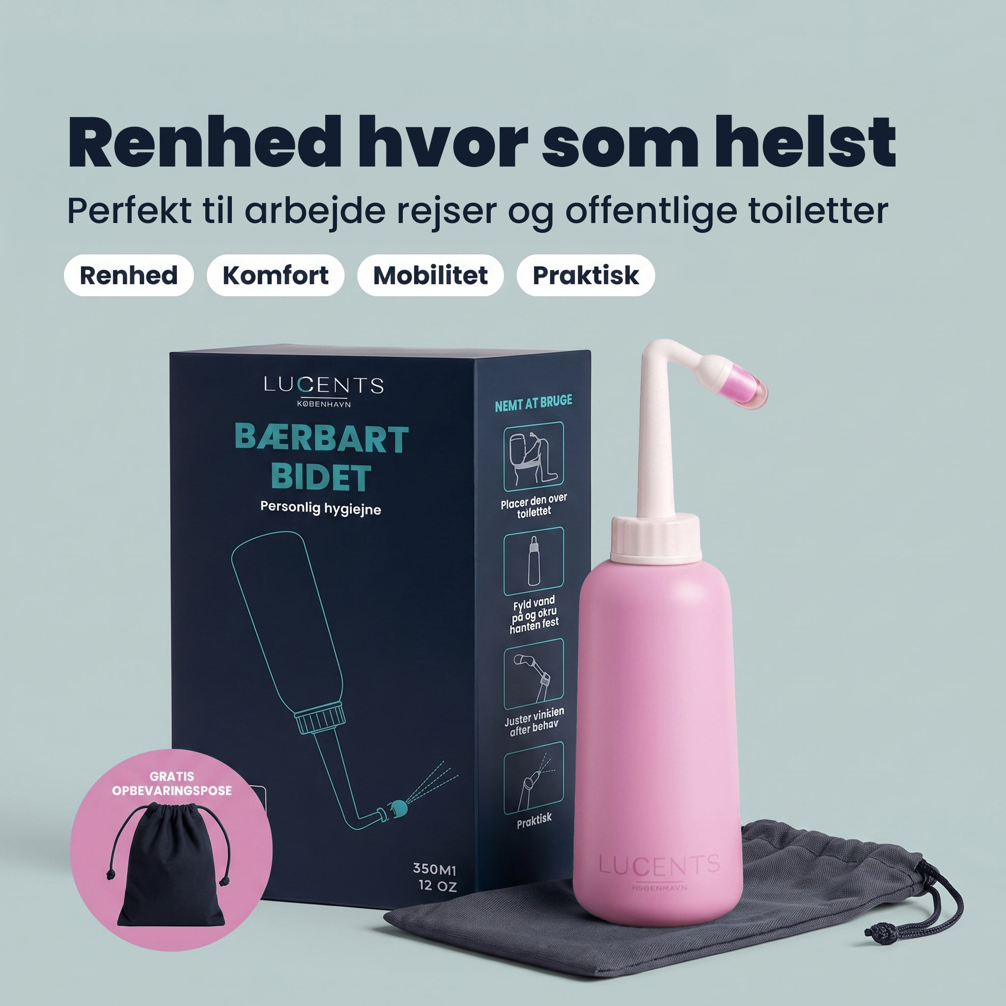 Lucents™ CleanFlow Bidet