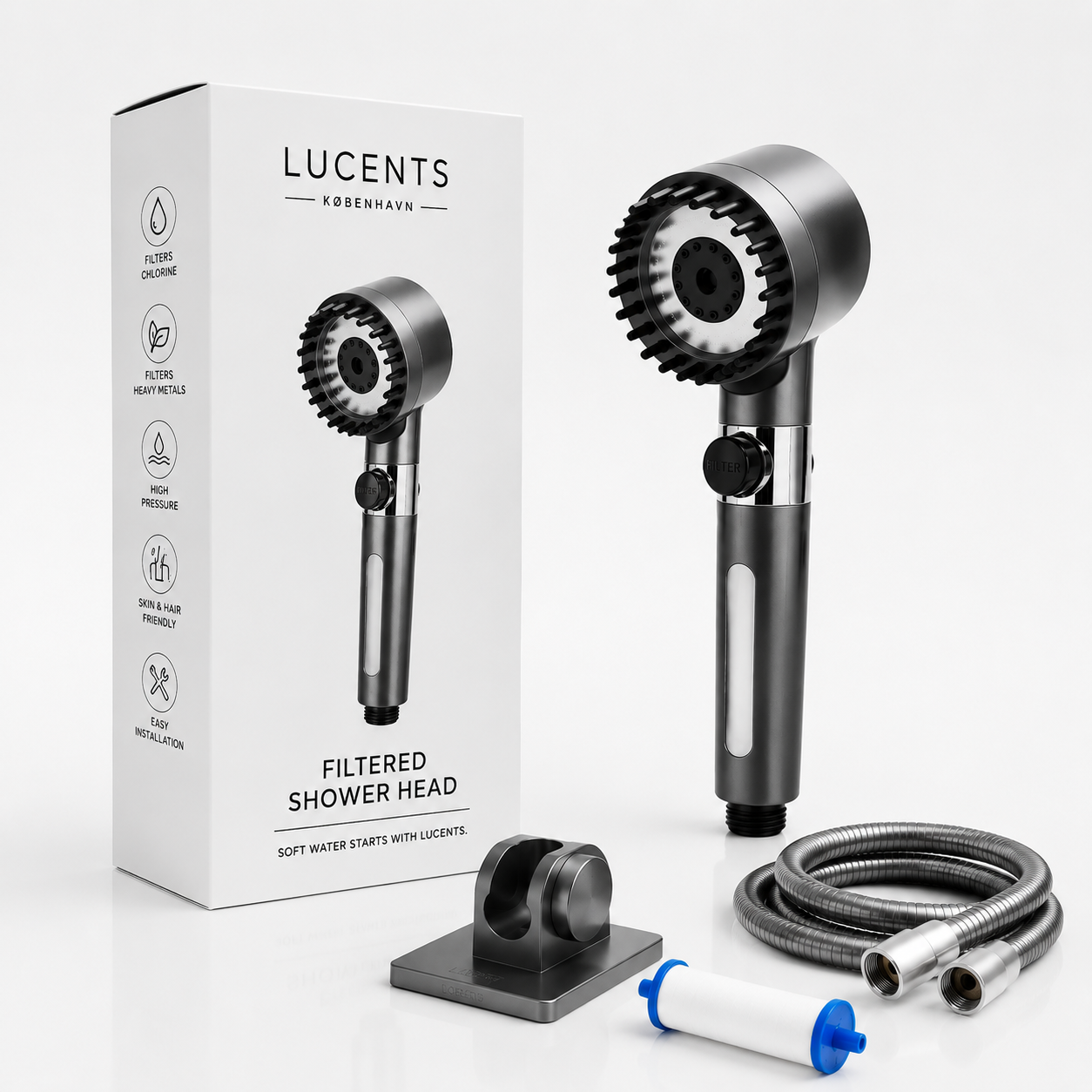 Lucents Filter Showerhead