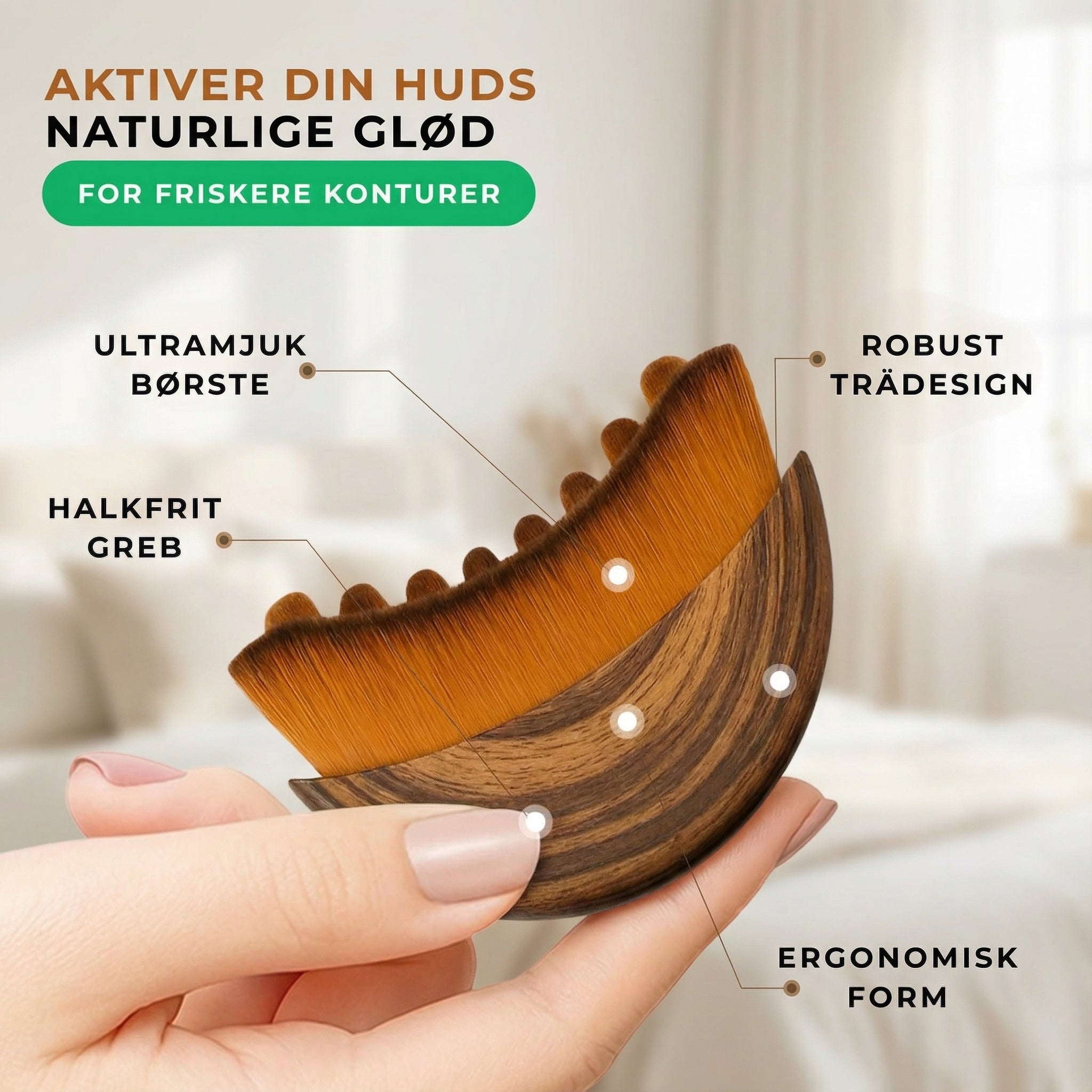 Lucents™ Lymfatisk Ansigtsbørste