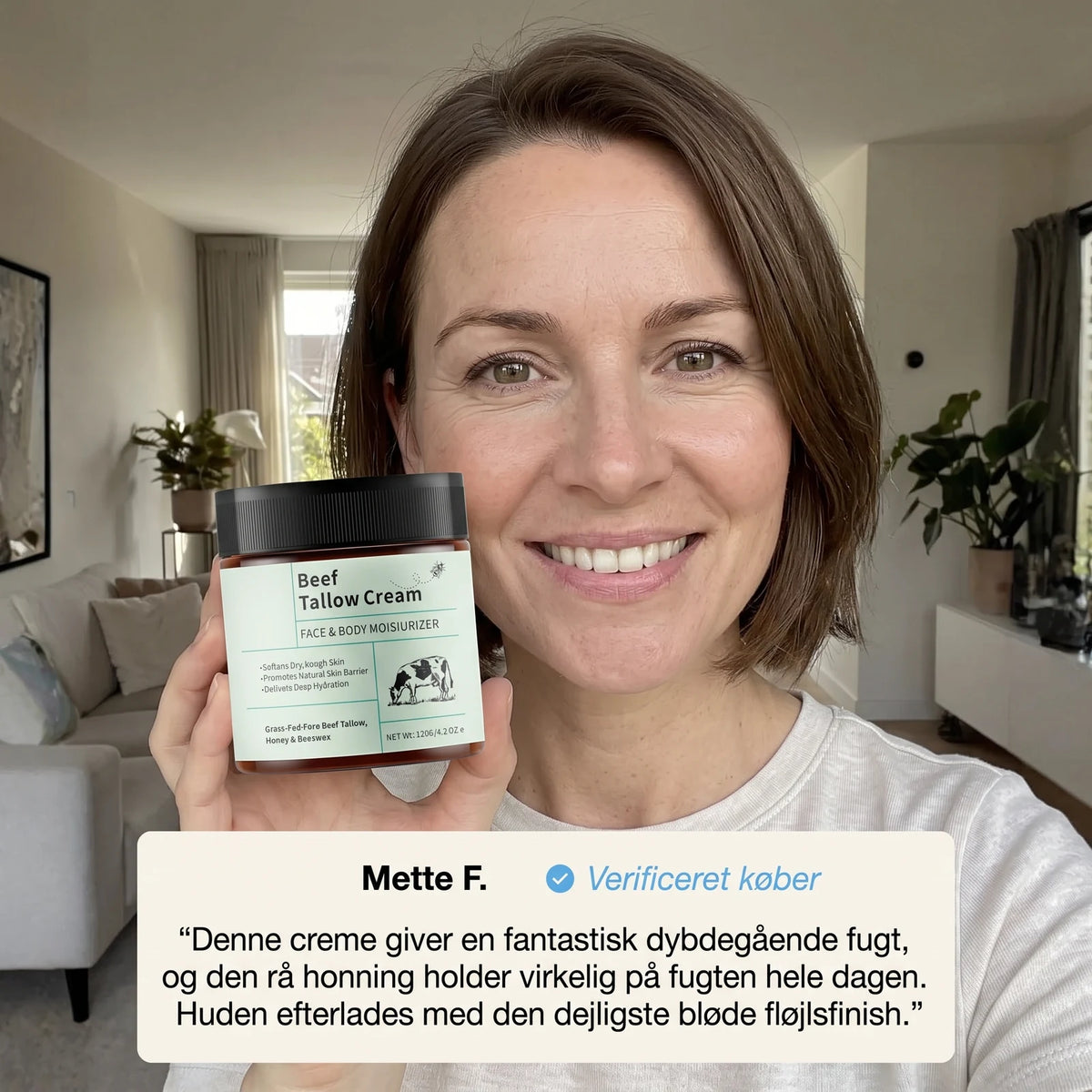 Nærende Oksetalg Hudcreme Til Tør Og Belastet Hud — 5